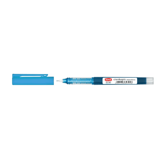 TO-347 Cienkopis kapilarny jasno niebieski 0,5mm -zdjęcie numer 1