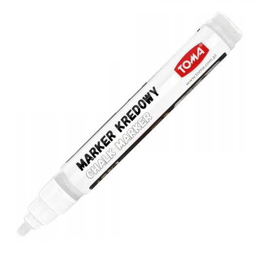 Toma marker kredowy biały 4,5mm 8g -zdjęcie numer 1