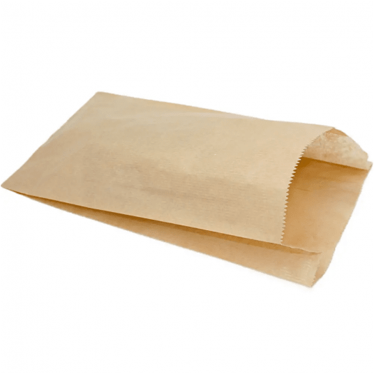 Torby fałdowe kremowe 39/20/6,5cm 250szt. -zdjęcie numer 1