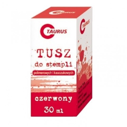 Tusz do stempli czerwony 30ml -zdjęcie numer 1