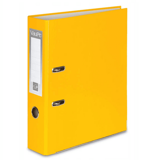 Vaupe segregator A4 50mm żółty -zdjęcie numer 1