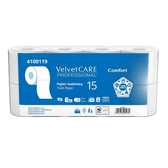 Velvet Care papier toaletowy 2 warstwowy 8 rolek -zdjęcie numer 1