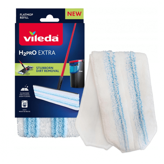 Vileda H2PRO Extra mop płaski wkład -zdjęcie numer 2