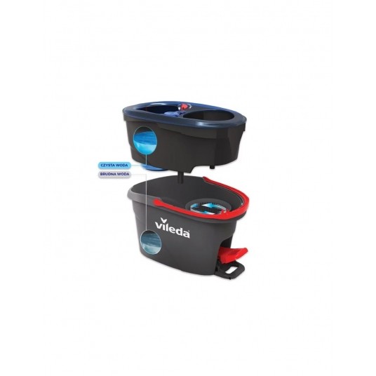 Vileda mop obrotowy Turbo H2PRO okrąły zestaw -zdjęcie numer 2