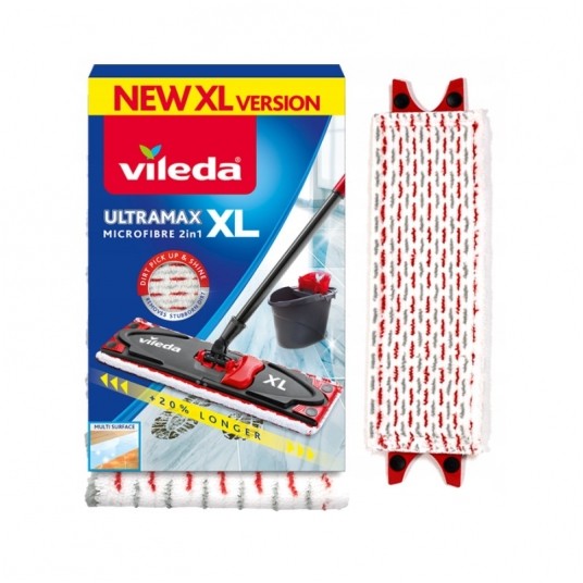 Vileda Ultramax XL mop płaski mikrofibra zapas -zdjęcie numer 2