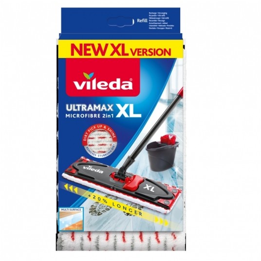 Vileda Ultramax XL mop płaski mikrofibra zapas -zdjęcie numer 1