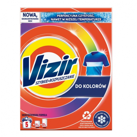 Vizir proszek do prania Kolor 275g -zdjęcie numer 1