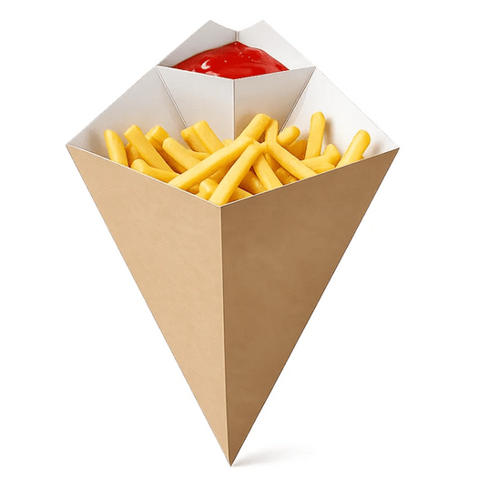 W17 Rożek na frytki 27/21,5cm 300g 50szt. -zdjęcie numer 3