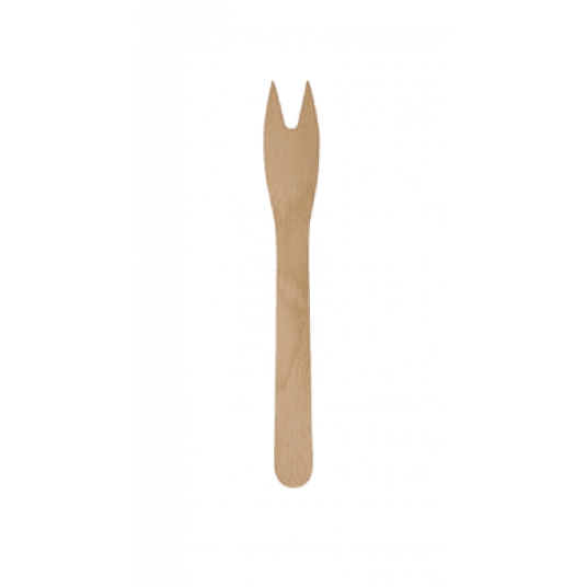 Widelczyki do frytek drewnianych 8,5cm 1000szt. -zdjęcie numer 1