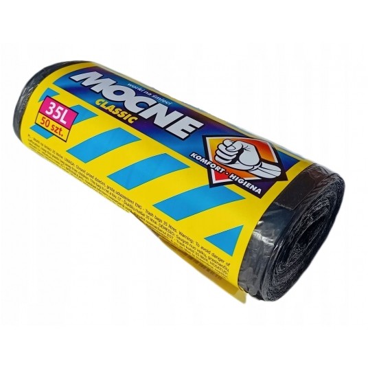 Worki na śmieci Kangoo HDPE 35L 50szt. -zdjęcie numer 3