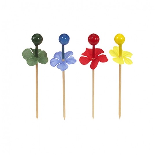 Wykałaczki drewniane Berry 7cm 144szt. -zdjęcie numer 1