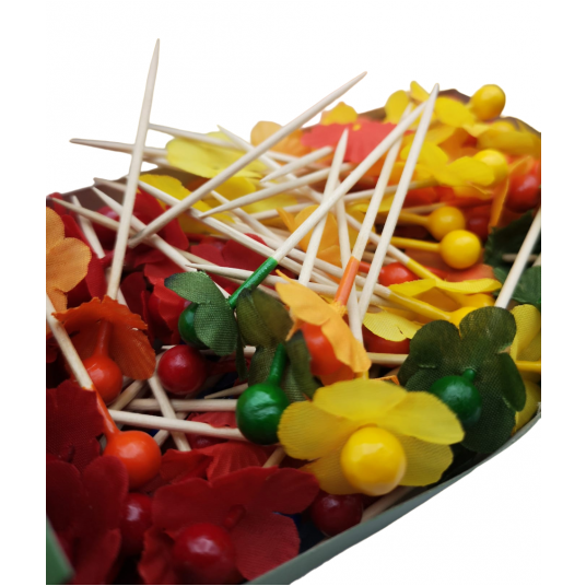 Wykałaczki drewniane Berry 7cm 144szt. -zdjęcie numer 6