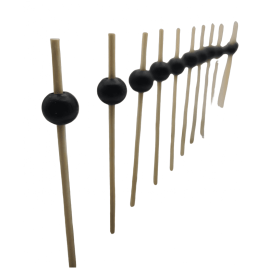 Wykałaczki drewniane Czarna Perła 12,5cm 250szt. -zdjęcie numer 2