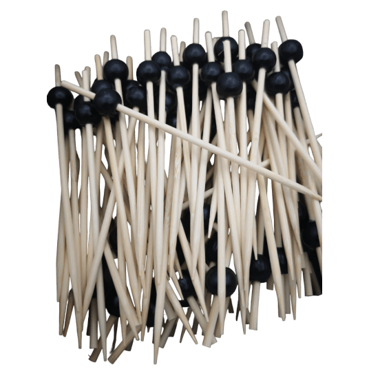 Wykałaczki drewniane Czarna Perła 12,5cm 250szt. -zdjęcie numer 6