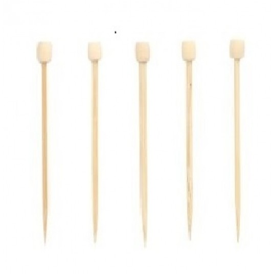 Wykałaczki drewniane Drum Bęben 7cm 40szt. -zdjęcie numer 1