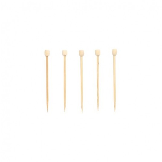 Wykałaczki drewniane Drum Bęben 7cm 40szt. -zdjęcie numer 1