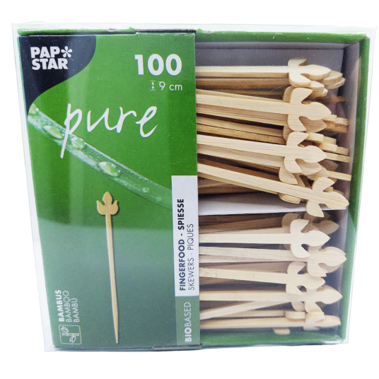 Wykałaczki drewniane Lilia 9cm 100szt. -zdjęcie numer 2