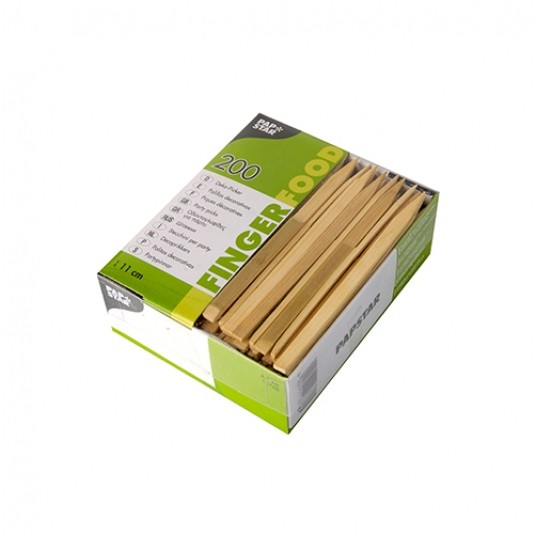 Wykałaczki drewniane Nature 11cm 200szt. -zdjęcie numer 4