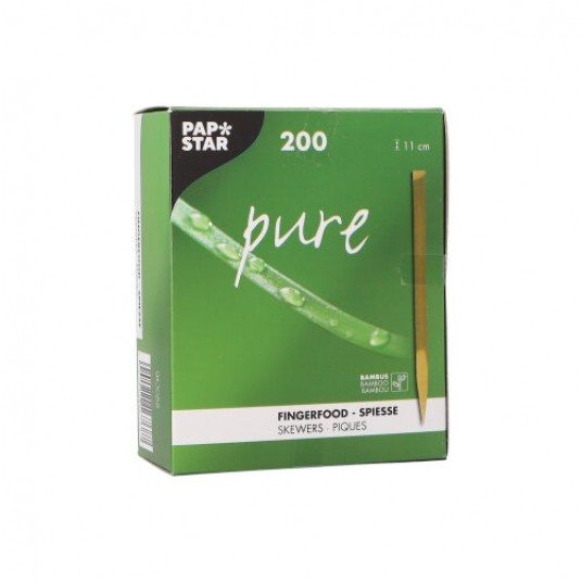 Wykałaczki drewniane Nature 11cm 200szt. -zdjęcie numer 3