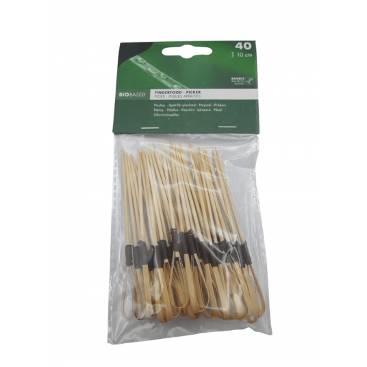 Wykałaczki drewniane Pętla 10cm 40szt. -zdjęcie numer 5