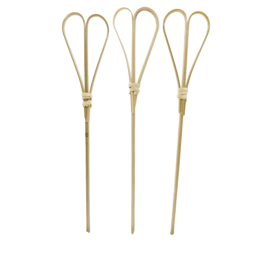 Wykałaczki drewniane Serce 18cm 100szt. -zdjęcie numer 3