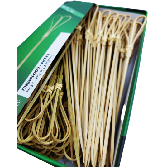 Wykałaczki drewniane Serce 18cm 100szt. -zdjęcie numer 6