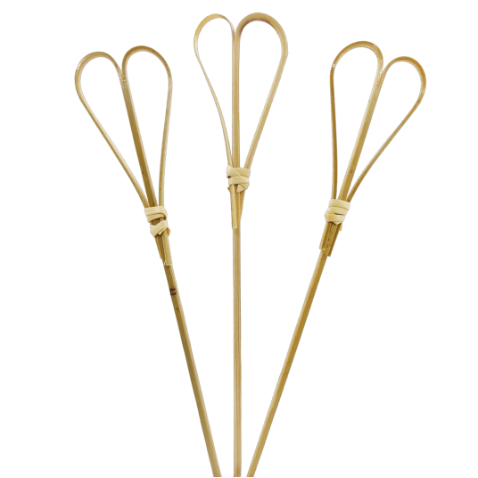 Wykałaczki drewniane Serce 18cm 100szt. -zdjęcie numer 1