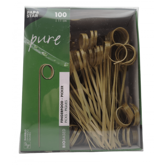 Wykałaczki drewniane Twister 11cm 100szt. -zdjęcie numer 3