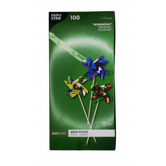 Wykałaczki drewniane Windmill 17,5cm 100szt. -zdjęcie numer 5