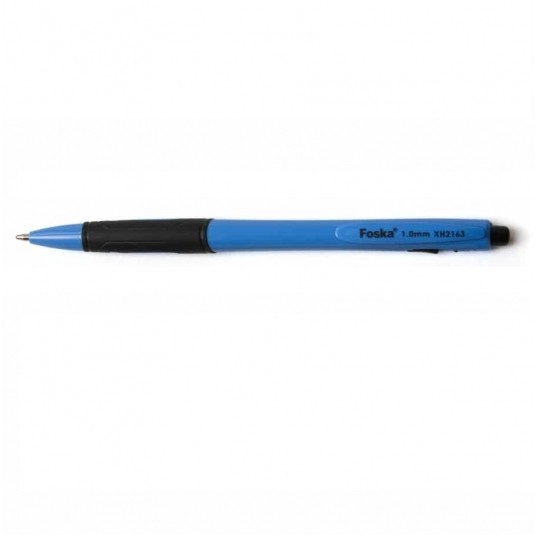 XH2163 Długopis automatyczny niebieski 1mm -zdjęcie numer 1