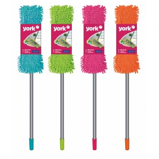 York mop płaski Salsa z mikrofibry z kijem -zdjęcie numer 4