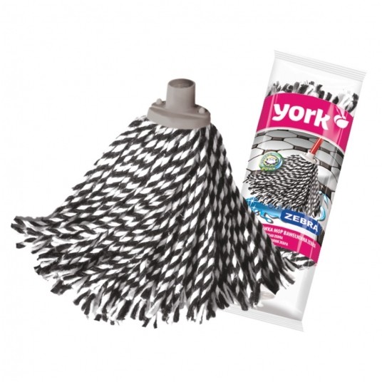 York mop sznurkowy zebra -zdjęcie numer 1