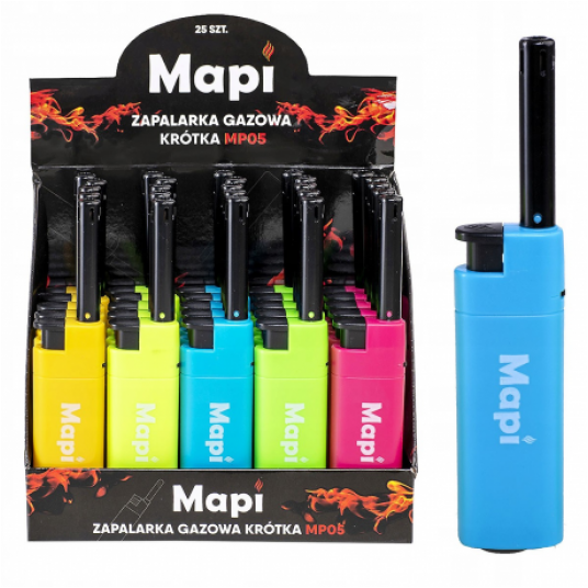 Zapalarka gazowa krótka Mapi MP05 1szt. -zdjęcie numer 3