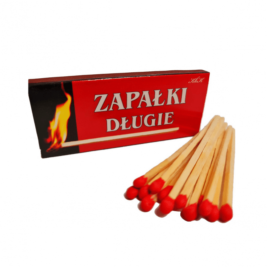 Zapałki do zniczy długie 15szt. -zdjęcie numer 2