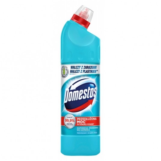 Żel do WC Domestos Atlantic błękitny 750ml 1szt. -zdjęcie numer 1