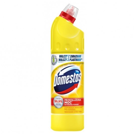 Żel do WC Domestos Citrus żółty 750ml 1szt. -zdjęcie numer 1