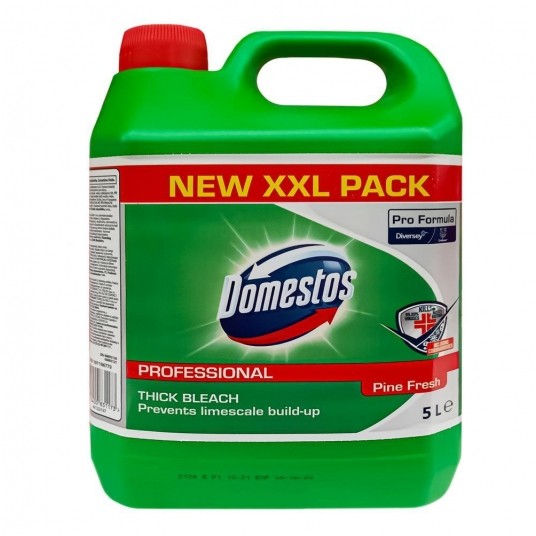 Żel do WC Domestos Pine zielony 5L 1szt. -zdjęcie numer 1