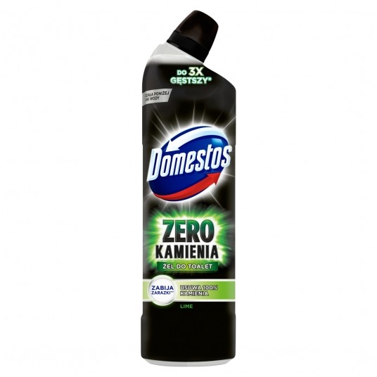 Żel do WC Domestos Zero Kamienia Lime 750ml 1szt. -zdjęcie numer 1