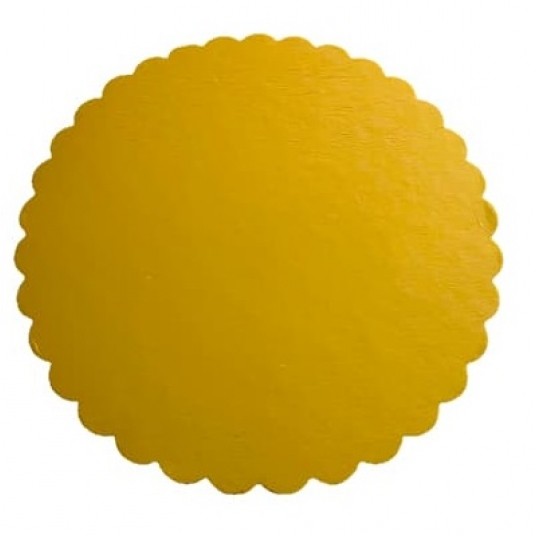 Złoto-czarny krążek karbowany 28cm 2000g 1szt. -zdjęcie numer 1