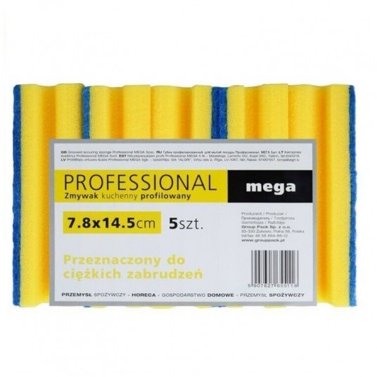 Zmywaki kuchenne Mega Super Professional 5szt. -zdjęcie numer 1