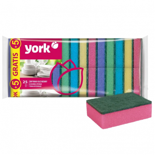 Zmywaki kuchenne York 25+5 gratis -zdjęcie numer 1