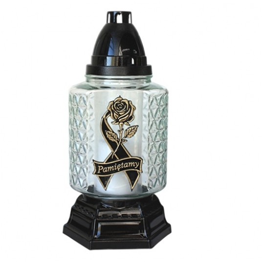 Znicz szklany Z17 -zdjęcie numer 1