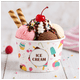 5895 Miski do lodów ,,Ice Cream" 130ml 50szt. -zdjęcie numer 2