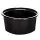 D-8115C Pojemniki okrągłe czarne ⌀ 115mm 350ml 50szt. -zdjęcie numer 1