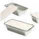 Foremki aluminiowe do zamykania 20,5/11,5/5cm 700ml 100szt. -zdjęcie numer 2