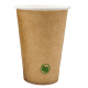Kubki papierowe kraft 90mm 300ml 50szt. -zdjęcie numer 1