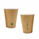 Kubki papierowe kraft brązowe 250ml 50szt. -zdjęcie numer 3