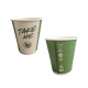 Kubki papierowe z nadrukiem bez plastiku 250ml 50szt. -zdjęcie numer 2