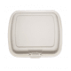 Menu boxy z trzciny cukrowej trójdzielne 230/205mm 50szt. -zdjęcie numer 3