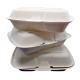 Menu boxy z trzciny cukrowej trójdzielne 230/205mm 50szt. -zdjęcie numer 4